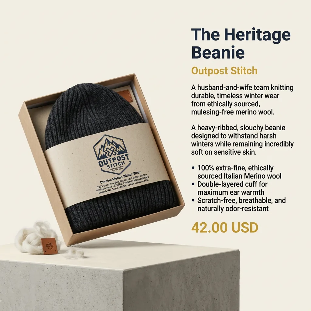 Sample ecommerce product card generated by Grafikarta